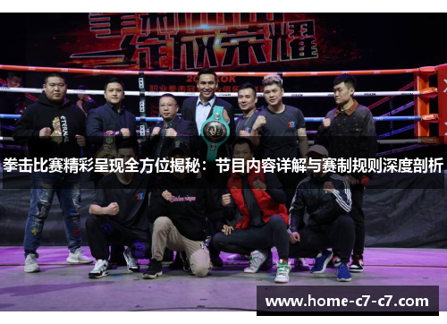 拳击比赛精彩呈现全方位揭秘：节目内容详解与赛制规则深度剖析