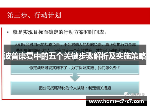 波普康复中的五个关键步骤解析及实施策略