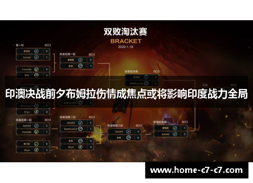 印澳决战前夕布姆拉伤情成焦点或将影响印度战力全局