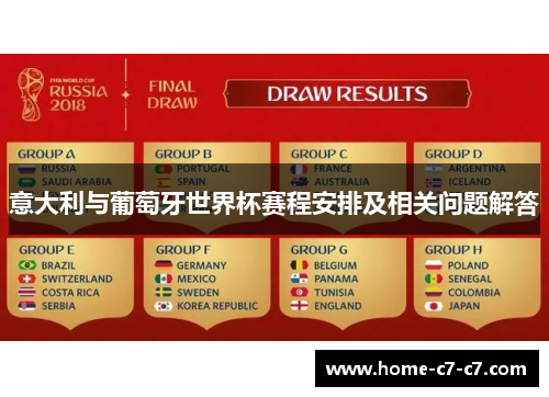 意大利与葡萄牙世界杯赛程安排及相关问题解答